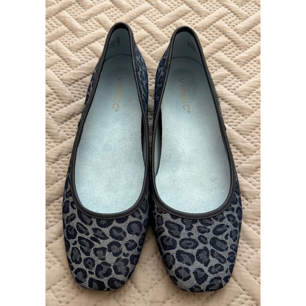 New Women's Vionic Vionic Orinda Square Toe Flat Workwear Comfort Slip On Size 9 - Picture 3 of 11